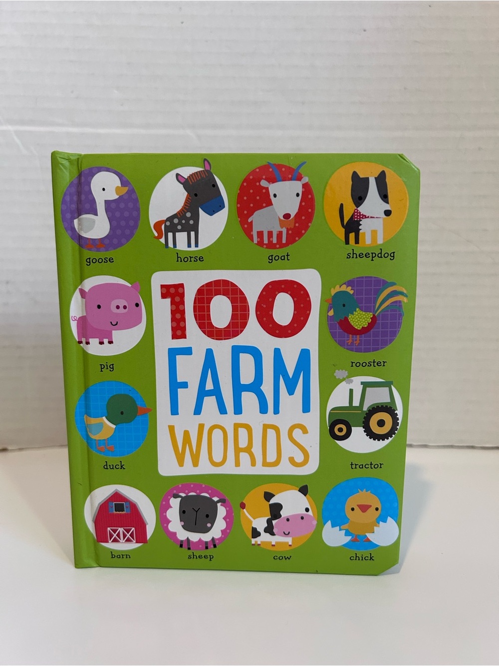 100 Farm Words Board Book